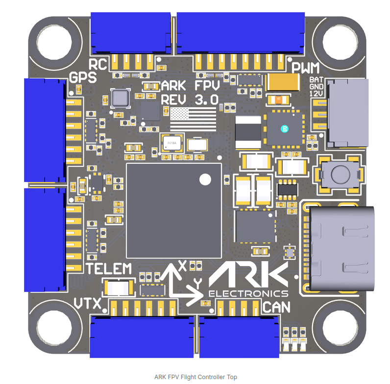 ARK_FPV Top Connectors